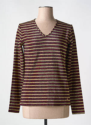 Tricou mâneci lungi mâneci lungi violet LE BOUDOIR D'EDOUARD femeie