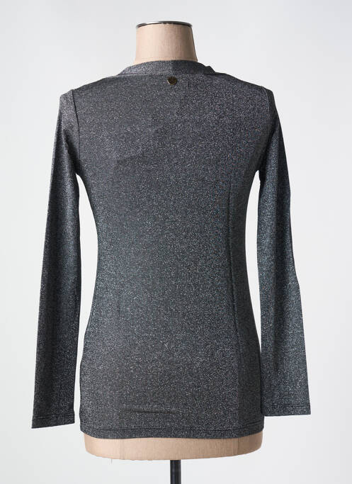 Top argintiu LE BOUDOIR D'EDOUARD femeie