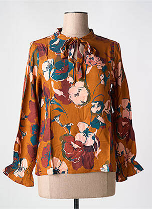 Bluză maro LE BOUDOIR D'EDOUARD femeie