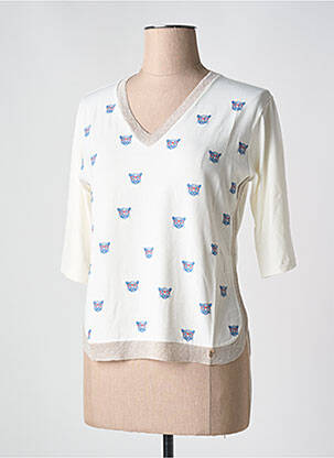 Top bej LE BOUDOIR D'EDOUARD femeie