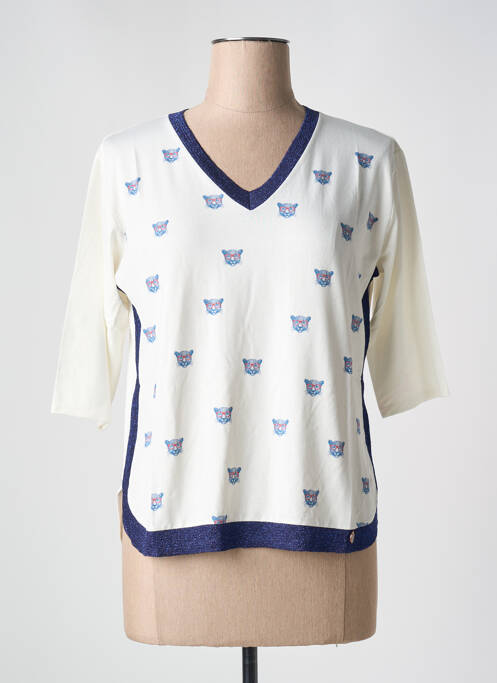 Top alb LE BOUDOIR D'EDOUARD femeie