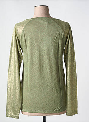 Tricou mâneci lungi mâneci lungi verde LE BOUDOIR D'EDOUARD femeie