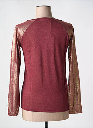 Tricou mâneci lungi mâneci lungi roșu LE BOUDOIR D'EDOUARD femeie