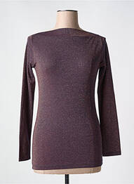 Tricou mâneci lungi mâneci lungi violet LE BOUDOIR D'EDOUARD femeie