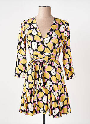 Rochie scurtă galben COMPAÑIA FANTASTICA femeie