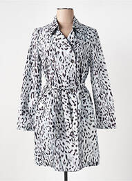 Trench buzunare fără glugă gri SCHOOL RAG femme