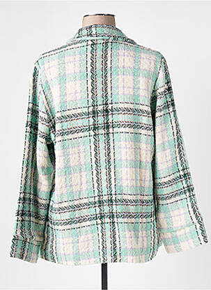 Sacou buzunare verde CHERRY PARIS femeie