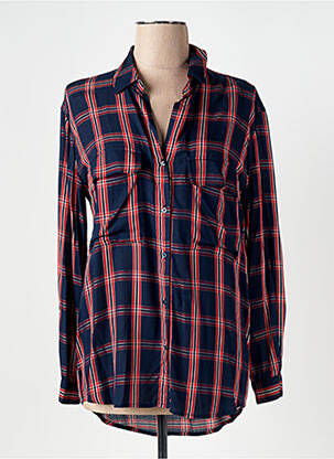 Cămașă croială cambrată mâneci lungi albastru PEPE JEANS femeie