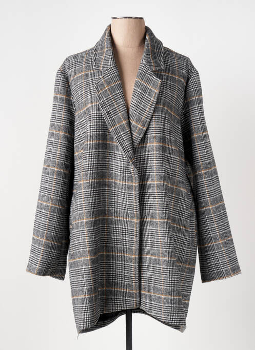 Palton lung gri CHATTAWAK femeie