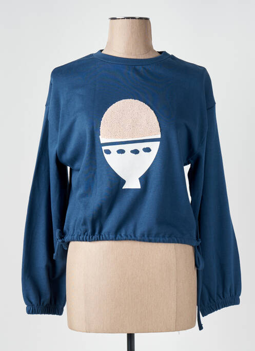 Hanorac albastru COMPAÑIA FANTASTICA femeie