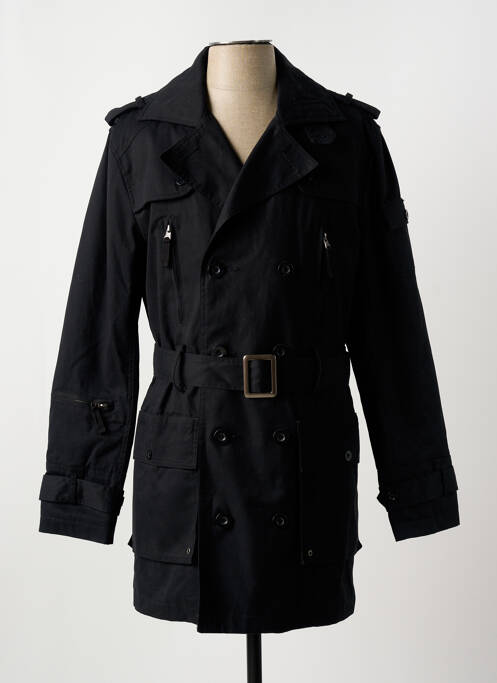 Trench negru TEDDY SMITH femeie