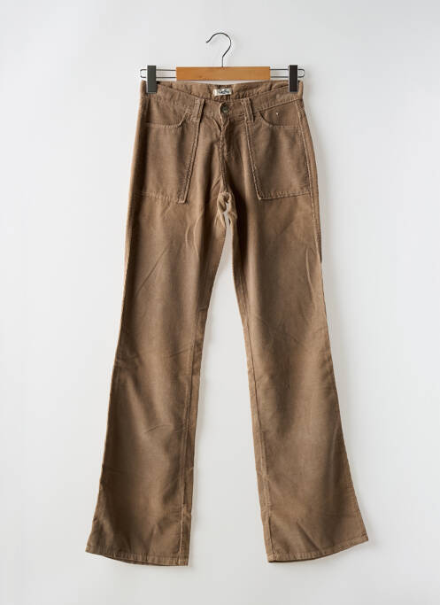 Pantalon drept maro GALLICE femeie