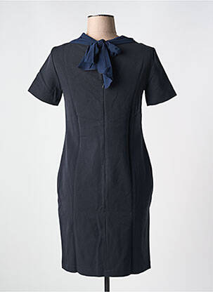 Rochie midi mâneci scurte mâneci scurte negru LE BOUDOIR D'EDOUARD femeie