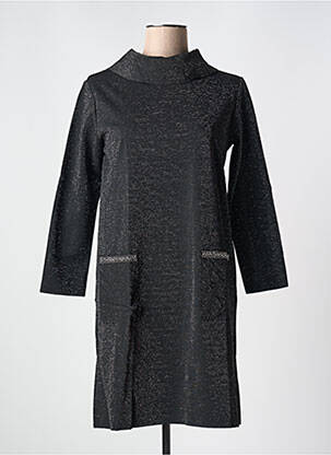 Rochie midi mâneci lungi mâneci lungi negru LE BOUDOIR D'EDOUARD femeie