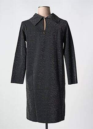Rochie midi mâneci lungi mâneci lungi negru LE BOUDOIR D'EDOUARD femeie