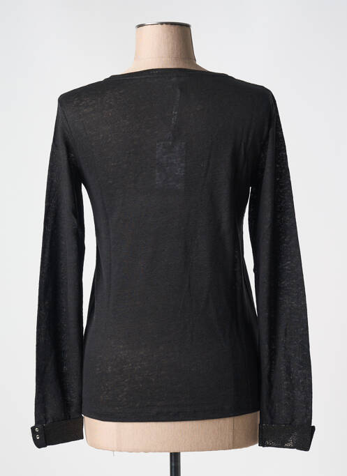Tricou negru LE BOUDOIR D'EDOUARD femeie