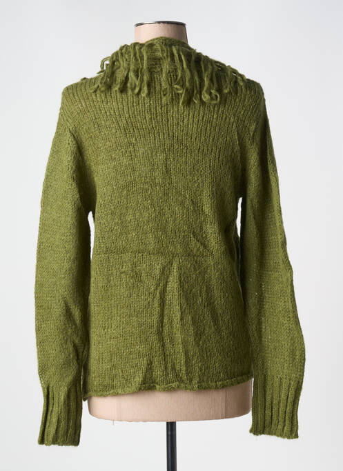 Vestă cu mâneci lungi verde LE BOUDOIR D'EDOUARD femeie