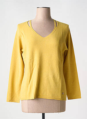 Pulover galben LE BOUDOIR D'EDOUARD femeie