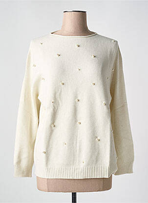 Pulover bej LE BOUDOIR D'EDOUARD femeie