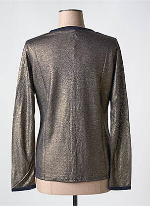 Vestă cu mâneci lungi închidere cu nasturi pe față auriu LE BOUDOIR D'EDOUARD femeie