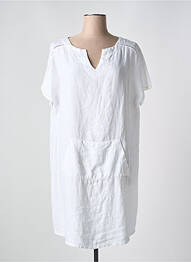 Rochie scurtă mâneci scurte mâneci scurte alb LE BOUDOIR D'EDOUARD femme