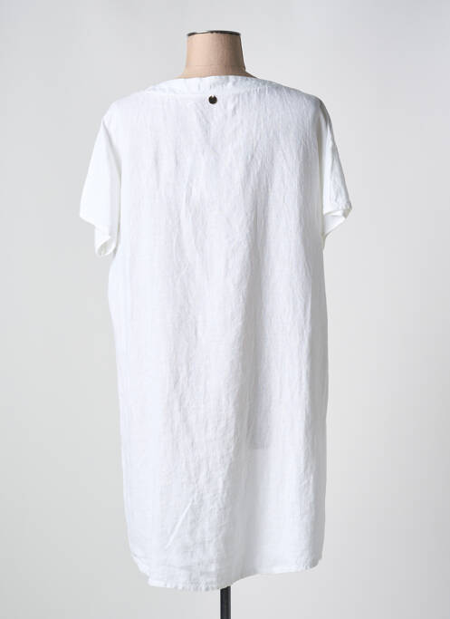 Rochie scurtă alb LE BOUDOIR D'EDOUARD femeie