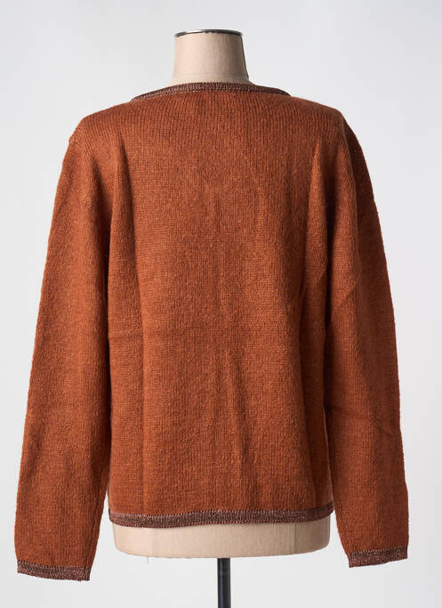 Vestă cu mâneci lungi maro LE BOUDOIR D'EDOUARD femeie