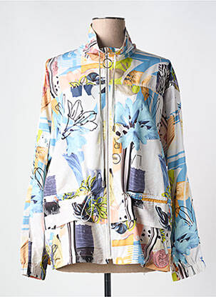 Jachetă vânt albastru LESLIE femeie