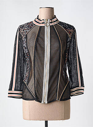 Jachete casual croială cambrată negru LESLIE femeie