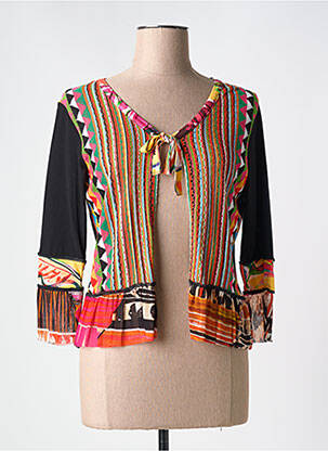 Vestă cu mâneci lungi negru OLIVIER PHILIPS femeie