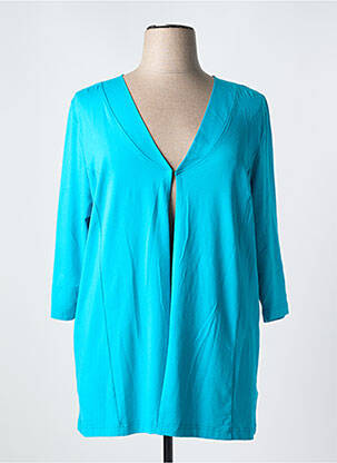 Vestă cu mâneci lungi albastru CHALOU femeie