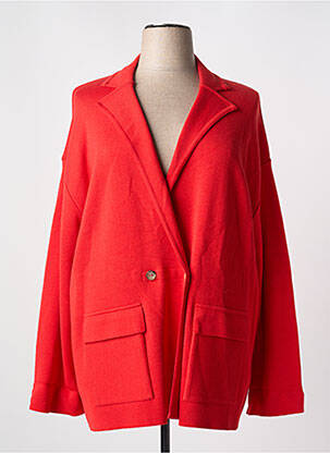 Vestă cu mâneci lungi roșu DEVERNOIS femeie