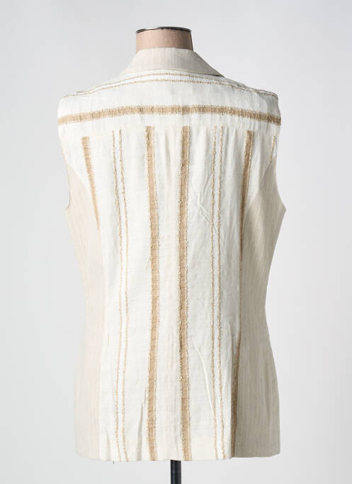 Vestă fără mâneci bej GREGORY PAT femeie