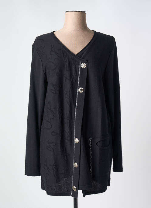 Vestă cu mâneci lungi negru CHALOU femeie