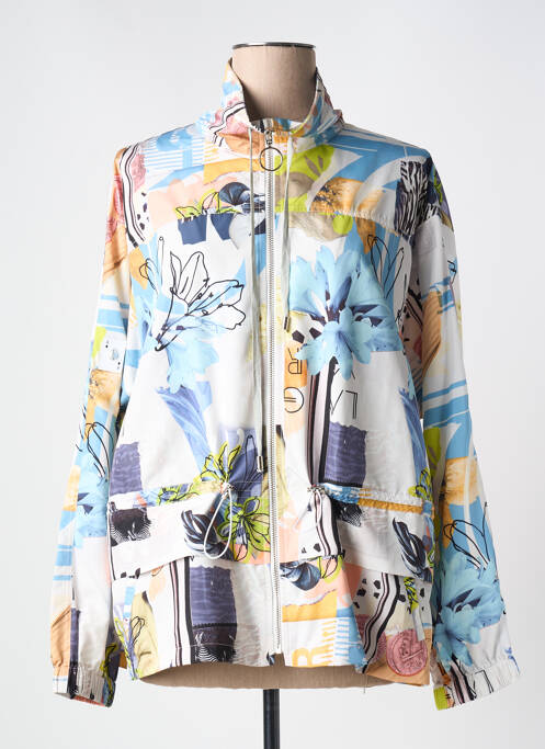 Jachetă vânt albastru LESLIE femeie