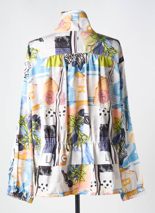 Jachetă vânt albastru LESLIE femeie