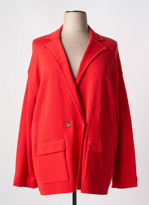 Vestă cu mâneci lungi roșu DEVERNOIS femeie