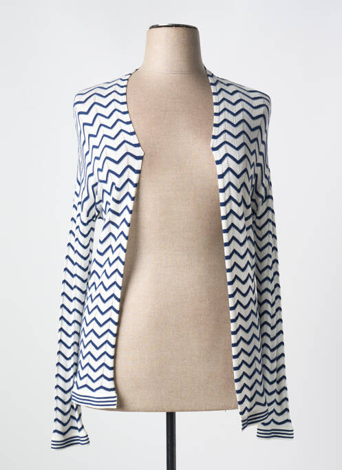 Vestă cu mâneci lungi albastru CAROLINE BISS femeie