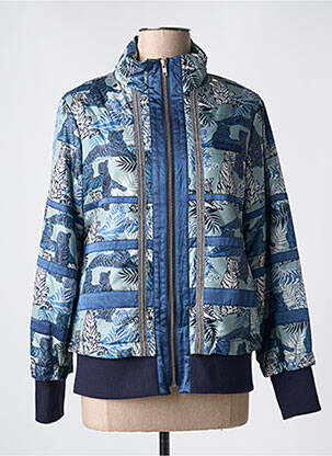 Geacă matlasată albastru LESLIE femeie