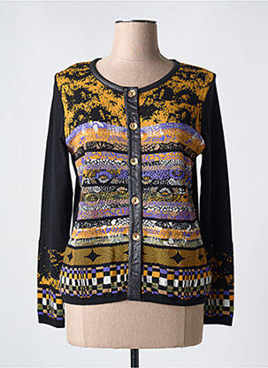 Vestă cu mâneci lungi negru OLIVIER PHILIPS femeie