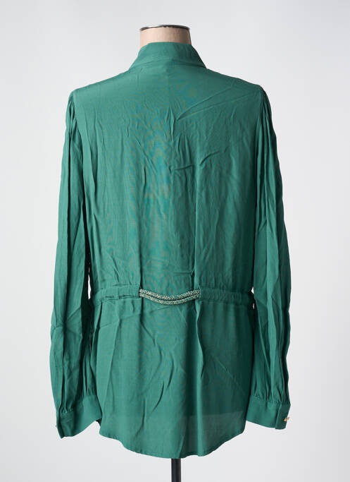 Tunică mâneci lungi verde CAROLINE BISS femeie