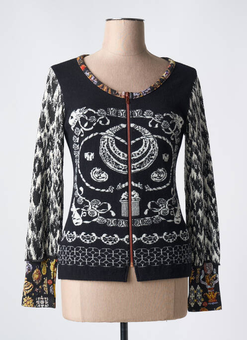 Vestă cu mâneci lungi negru LESLIE femeie