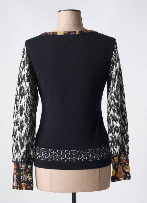 Vestă cu mâneci lungi negru LESLIE femeie