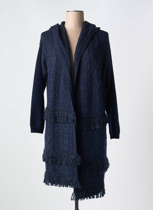 Vestă cu mâneci lungi albastru FUEGO WOMAN femeie