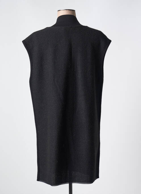 Vestă cu mâneci scurte negru DEVERNOIS femeie