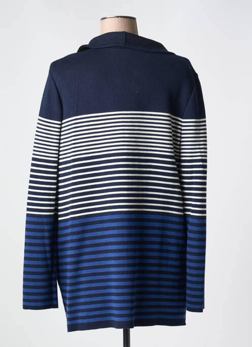 Vestă cu mâneci lungi albastru DEVERNOIS femeie