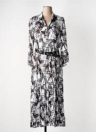 Rochie lungă mâneci lungi mâneci lungi negru CAROLINE BISS femme