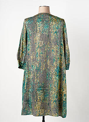Rochie midi croială fluidă mâneci 3/4 verde GERRY WEBER femeie