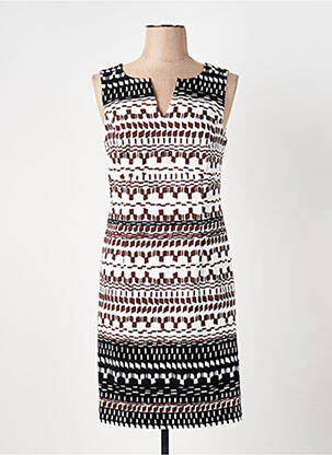 Rochie midi alb CAROLINE BISS femeie