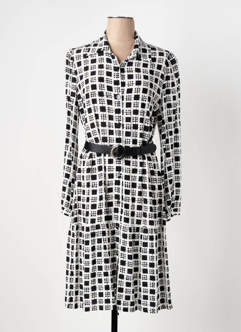 Rochie midi negru CAROLINE BISS femeie